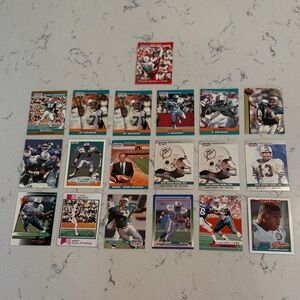 Miami Dolphins Football Card Bundle
